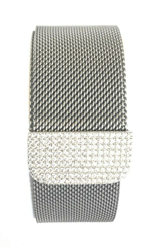 Apple Watch Butterfly Pendant Charm Necklace Chain Silver Bezel Case