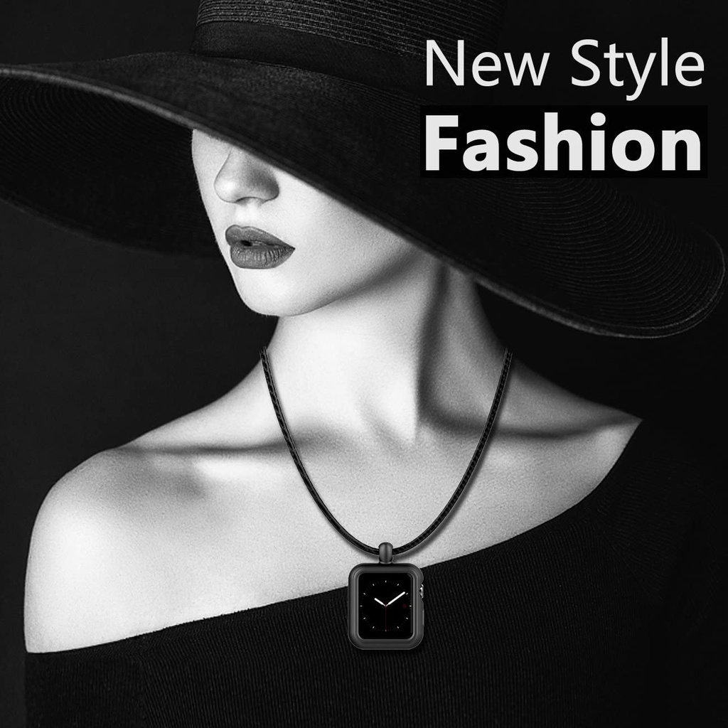 Apple Watch Necklace Pendant Silicone Case Cover Replacement for iWatch Pendant