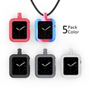 Apple Watch Necklace Pendant Silicone Case Cover Replacement for iWatch Pendant